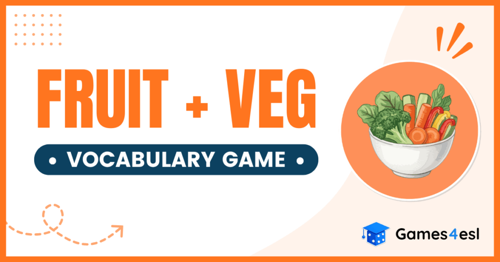 Fruit and Vegetables Vocabulary Game