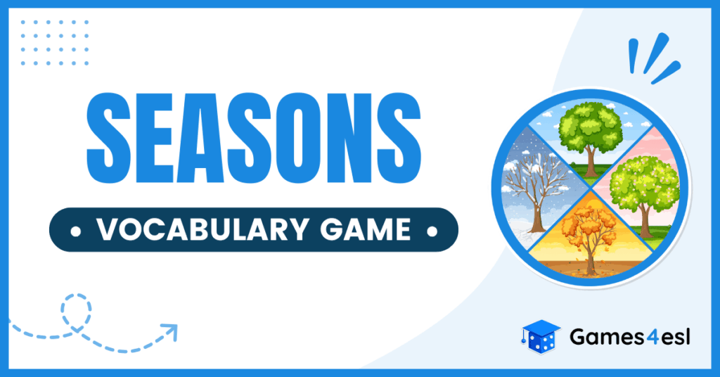 Seasons Vocabulary Game
