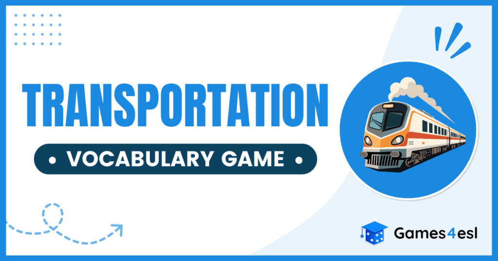 Transportation Vocabulary Game