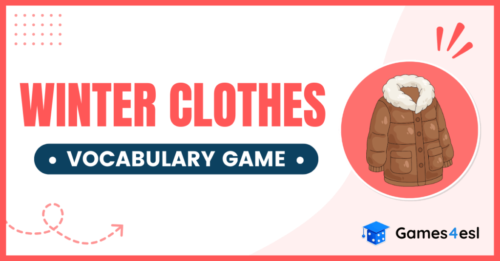 Winter Clothes Vocabulary Game