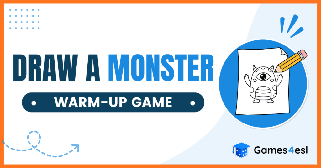 Draw A Monster Warm-Up Game